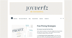 Desktop Screenshot of joyvertz.com